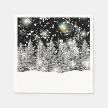 Wintersonnenwende Schneefall