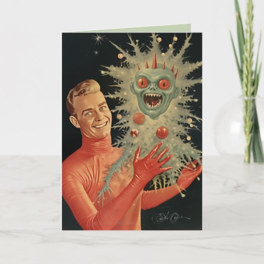 Wintersonnenzeit Feiertagskarte (Vorderseite)