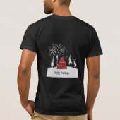 Wintersonntage Herren T - Shirt (Rückseite)