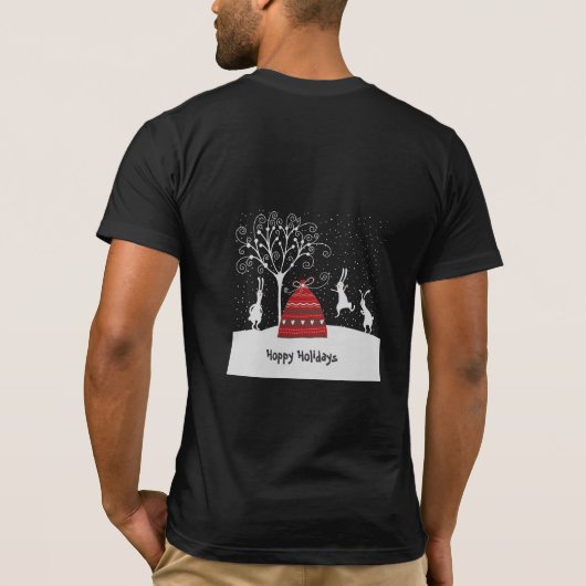 Wintersonntage Herren T - Shirt (Rückseite)