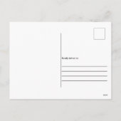 Winterspass Feierliche Grüße Feiertag Postkarte (Rückseite)