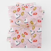 Winterspass Geschenkpapier Set (Beispiel)