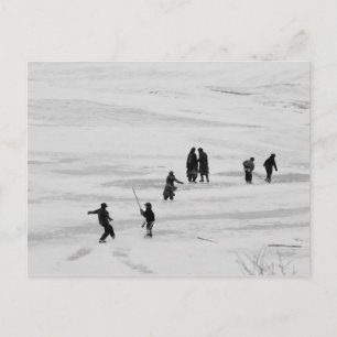 Winterspass Postkarte