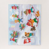 Winterspass-Puzzle Puzzle (Vertikal)