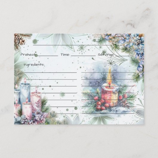 Winterspeckkarte Begleitkarte (Vorderseite)