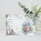 Winterspeckkarte Begleitkarte (Stehend Vorderseite)