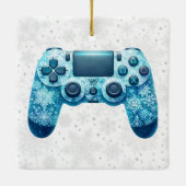 Winterspiel-Controller-Ornament Keramikornament (Rückseite)