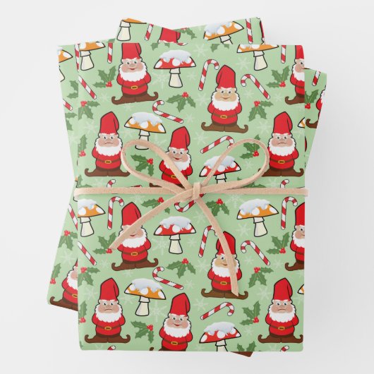 Winterspiele Geschenkpapier Set (Beispiel)