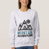 Winterspitzen Sweatshirt (Vorderseite)