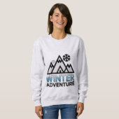 Winterspitzen Sweatshirt (Vorne ganz)