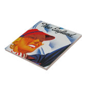 Wintersport in New England Fliese (Seite)