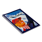 Wintersport in New England Notizblock (Rechte Seite)