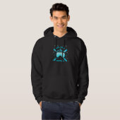 Wintersport mit Ski oder Snowboard oder Big Sky Mo Hoodie (Vorne ganz)