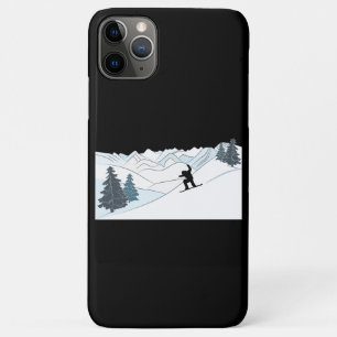 Wintersport mit Snowboardszene Case-Mate iPhone Hülle