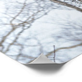 Wintersport Poster (Ecke)