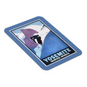 Wintersport-Promotionplakat Magnet (Rechte Seite)