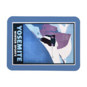 Wintersport-Promotionplakat Magnet (Horizontal)
