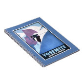 Wintersport-Promotionplakat Notizblock (Rechte Seite)