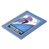 Wintersport-Promotionplakat Notizblock (Linke Seite)