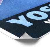 Wintersport-Promotionplakat Poster (Ecke)