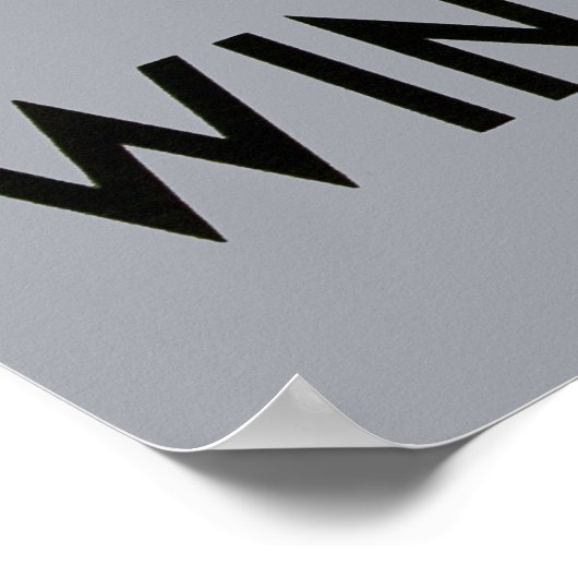 WINTERSPORT QUEBEC REISE 1930 POSTER (Ecke)