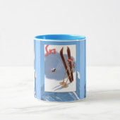 Wintersport - Skimaterial Tasse (Zentrum)