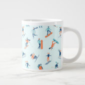 Wintersportart Jumbo-Tasse (Rechts)