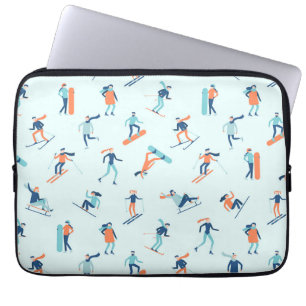 Wintersportart Laptopschutzhülle