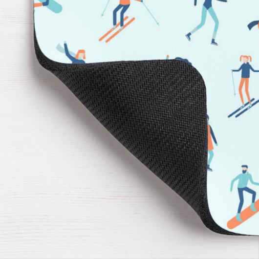 Wintersportart Mousepad (Ecke)