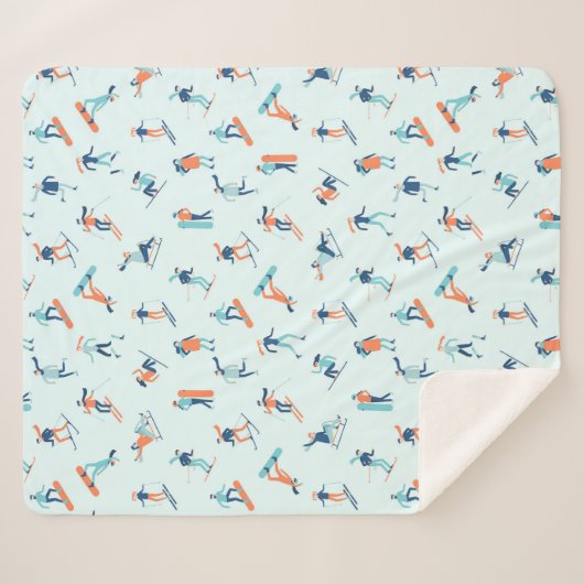 Wintersportart Sherpadecke (Vorderseite (Horizontal))