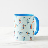 Wintersportart Tasse (VorderseiteRechts)