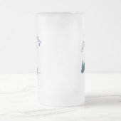 Wintersportarten in der Skizze Mattglas Bierglas (Mittel)