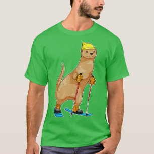 Wintersportarten von Otter Skier T-Shirt