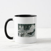 Wintersportort im Charleston Mountain Tasse (Links)
