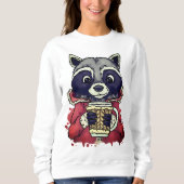Wintersportwagen Sweatshirt (Vorderseite)