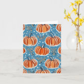 WinterSquash Karte (Gelbe Blume)