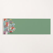 Winterstadt Weihnachten Yogamatte (Vorderseite (Horizontal))