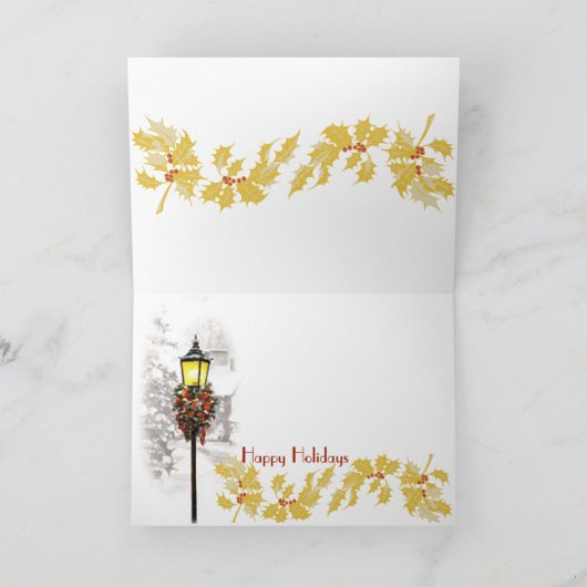 Winterstädter Gruß Feiertagskarte (Innenseite)