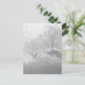 Winterstadtfenster Postkarte (Stehend Vorderseite)