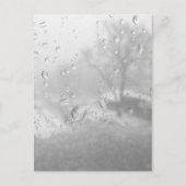 Winterstadtfenster Postkarte (Vorderseite)