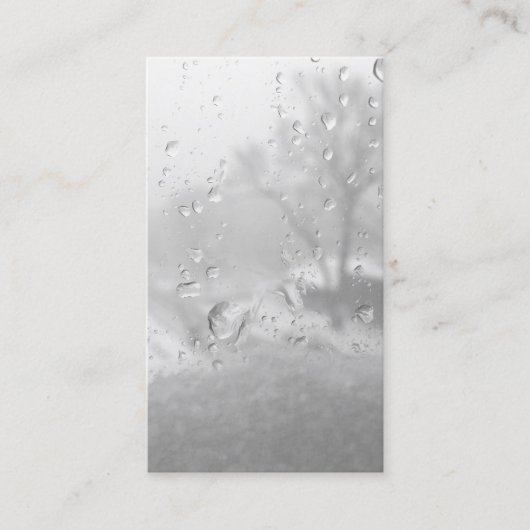 Winterstadtfenster Visitenkarte (Vorderseite)