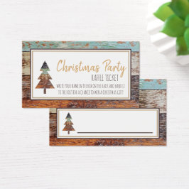 Winterstall, Weihnachts-Raffle-Ticket