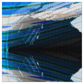 Winterstars.... Stoff (Nahaufnahme)