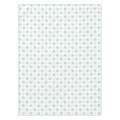 Winterstars und Schneeflocken Weiß Tischdecke (Vorderseite)