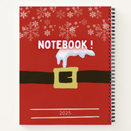 Wintersterne: Mein Notizbuch 2025