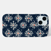 Winterstil der Schneeflocke Case-Mate iPhone Hülle (Rückseite (Horizontal))