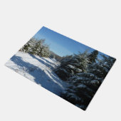 Winterstraße Fußmatte (Schrägansicht)