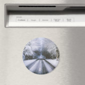 Winterstraße Magnet (In Situ (Geschirrspüler))