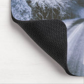 Winterstraße Mousepad (Ecke)