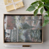 Winterstraße Seidenpapier (Geschenk)